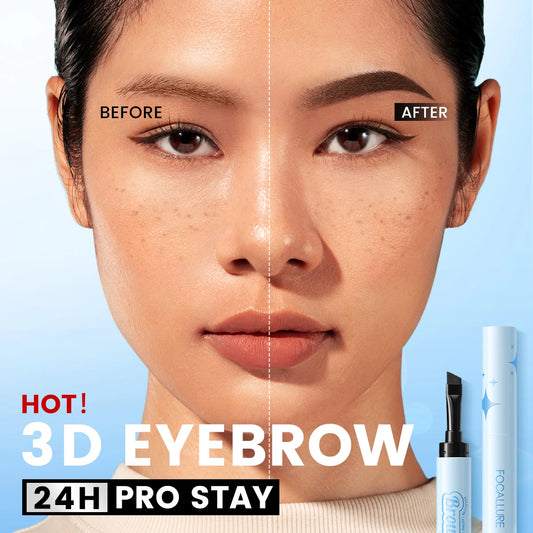 3D Eyebrow Gel Cream 2 In 1 Eyeliner Pencil 3 Colors